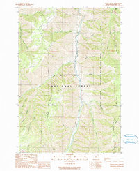 Download a high-resolution, GPS-compatible USGS topo map for Jaynes Ridge, OR (1990 edition)