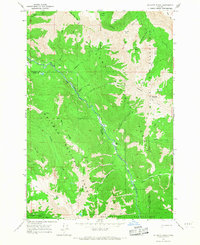 Download a high-resolution, GPS-compatible USGS topo map for Jim White Ridge, OR (1967 edition)