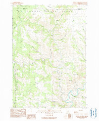 Download a high-resolution, GPS-compatible USGS topo map for Johnny Cake Mtn, OR (1990 edition)