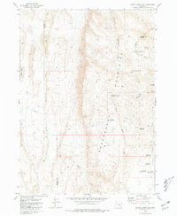 Download a high-resolution, GPS-compatible USGS topo map for Johnny Creek NW, OR (1981 edition)