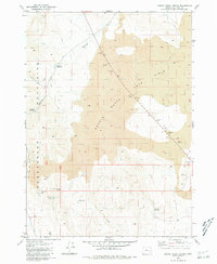 preview thumbnail of historical topo map of Malheur County, OR in 1980