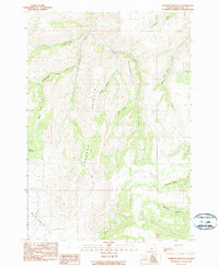 Download a high-resolution, GPS-compatible USGS topo map for Johnson Heights, OR (1990 edition)
