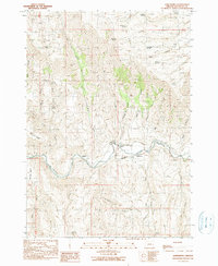 Download a high-resolution, GPS-compatible USGS topo map for Jonesboro, OR (1990 edition)