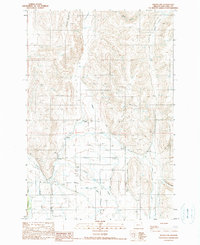 Download a high-resolution, GPS-compatible USGS topo map for Joseph NW, OR (1990 edition)