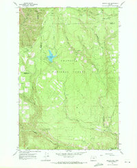 Download a high-resolution, GPS-compatible USGS topo map for Jubilee Lake, OR (1971 edition)