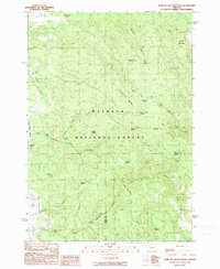 Download a high-resolution, GPS-compatible USGS topo map for Jump-Off Joe Mountain, OR (1990 edition)