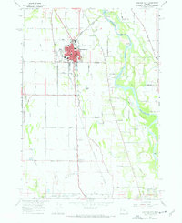 Download a high-resolution, GPS-compatible USGS topo map for Junction City, OR (1968 edition)
