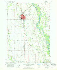 Download a high-resolution, GPS-compatible USGS topo map for Junction City, OR (1969 edition)