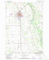 Download a high-resolution, GPS-compatible USGS topo map for Junction City, OR (1987 edition)