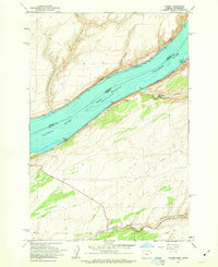 Download a high-resolution, GPS-compatible USGS topo map for Juniper, OR (1963 edition)