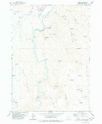 Download a high-resolution, GPS-compatible USGS topo map for Juntura, OR (1978 edition)