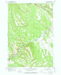 preview thumbnail of historical topo map of Union County, OR in 1964