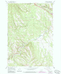 Download a high-resolution, GPS-compatible USGS topo map for Kamela SE, OR (1985 edition)