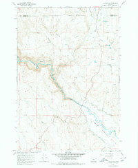 preview thumbnail of historical topo map of Baker County, OR in 1967