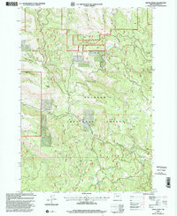 Download a high-resolution, GPS-compatible USGS topo map for Keeney Point, OR (2002 edition)