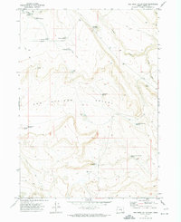 Download a high-resolution, GPS-compatible USGS topo map for Keg Sprs Valley East, OR (1974 edition)