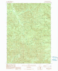 Download a high-resolution, GPS-compatible USGS topo map for Kelly Butte, OR (1990 edition)