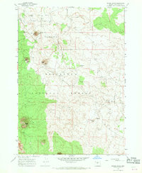 Download a high-resolution, GPS-compatible USGS topo map for Kelsey Butte, OR (1969 edition)