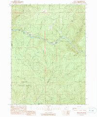 Download a high-resolution, GPS-compatible USGS topo map for Kelsey Peak, OR (1989 edition)