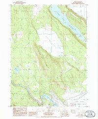 Download a high-resolution, GPS-compatible USGS topo map for Keno, OR (1986 edition)