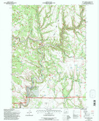 Download a high-resolution, GPS-compatible USGS topo map for Keys Creek, OR (1997 edition)