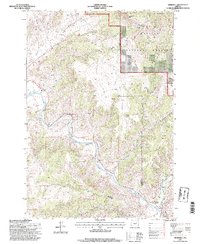 Download a high-resolution, GPS-compatible USGS topo map for Kimberly, OR (1998 edition)