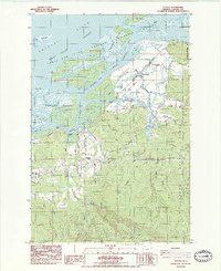 Download a high-resolution, GPS-compatible USGS topo map for Knappa, OR (1986 edition)