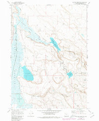 Download a high-resolution, GPS-compatible USGS topo map for Krumbo Reservoir, OR (1980 edition)