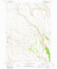 Download a high-resolution, GPS-compatible USGS topo map for Krumbo Ridge, OR (1980 edition)