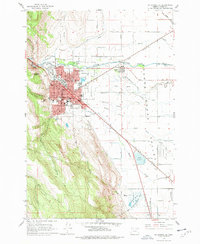 Download a high-resolution, GPS-compatible USGS topo map for La Grande SE, OR (1977 edition)