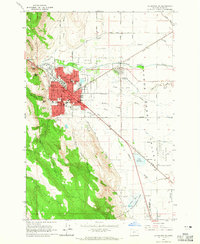 Download a high-resolution, GPS-compatible USGS topo map for La Grande SE, OR (1965 edition)
