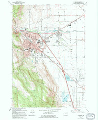 Download a high-resolution, GPS-compatible USGS topo map for La Grande, OR (1994 edition)