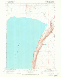 Download a high-resolution, GPS-compatible USGS topo map for Lake Abert North, OR (1972 edition)