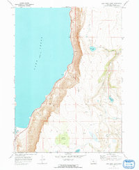 Download a high-resolution, GPS-compatible USGS topo map for Lake Abert South, OR (1972 edition)