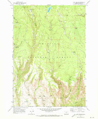 Download a high-resolution, GPS-compatible USGS topo map for Lake Penland, OR (1973 edition)
