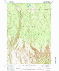 Download a high-resolution, GPS-compatible USGS topo map for Lake Penland, OR (1984 edition)