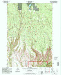 Download a high-resolution, GPS-compatible USGS topo map for Lake Penland, OR (1998 edition)