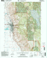 Download a high-resolution, GPS-compatible USGS topo map for Lakeview, OR (2007 edition)