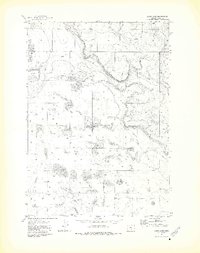 Download a high-resolution, GPS-compatible USGS topo map for Lane Lake, OR (1982 edition)