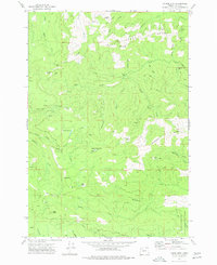 Download a high-resolution, GPS-compatible USGS topo map for Laurel Mtn, OR (1977 edition)