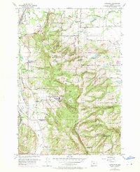 Download a high-resolution, GPS-compatible USGS topo map for Laurelwood, OR (1971 edition)