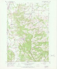 preview thumbnail of historical topo map of Washington County, OR in 1956