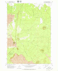 Download a high-resolution, GPS-compatible USGS topo map for Lava Butte, OR (1979 edition)