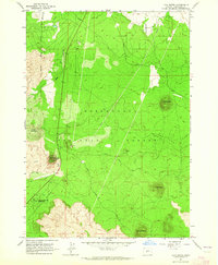 Download a high-resolution, GPS-compatible USGS topo map for Lava Butte, OR (1964 edition)