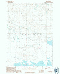 Download a high-resolution, GPS-compatible USGS topo map for Lawen, OR (1990 edition)