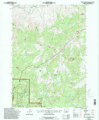 Download a high-resolution, GPS-compatible USGS topo map for Lawson Mountain, OR (1997 edition)