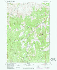 Download a high-resolution, GPS-compatible USGS topo map for Lawson Mtn, OR (1985 edition)