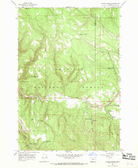 Download a high-resolution, GPS-compatible USGS topo map for Lehman Springs, OR (1969 edition)