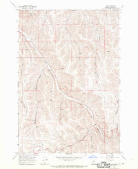 Download a high-resolution, GPS-compatible USGS topo map for Lena, OR (1970 edition)