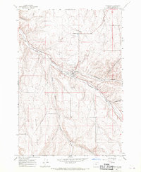Download a high-resolution, GPS-compatible USGS topo map for Lexington, OR (1970 edition)